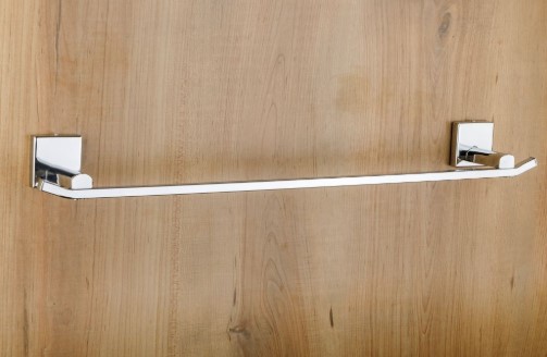 Orion OC-1002 Towel Rod Bathroom Accessory for Home, Hotel and Apartment Washrooms, Elegant and Practical Rod for Neat Everyday Towel Hanging, Bathroom Organization, Decor and Value 